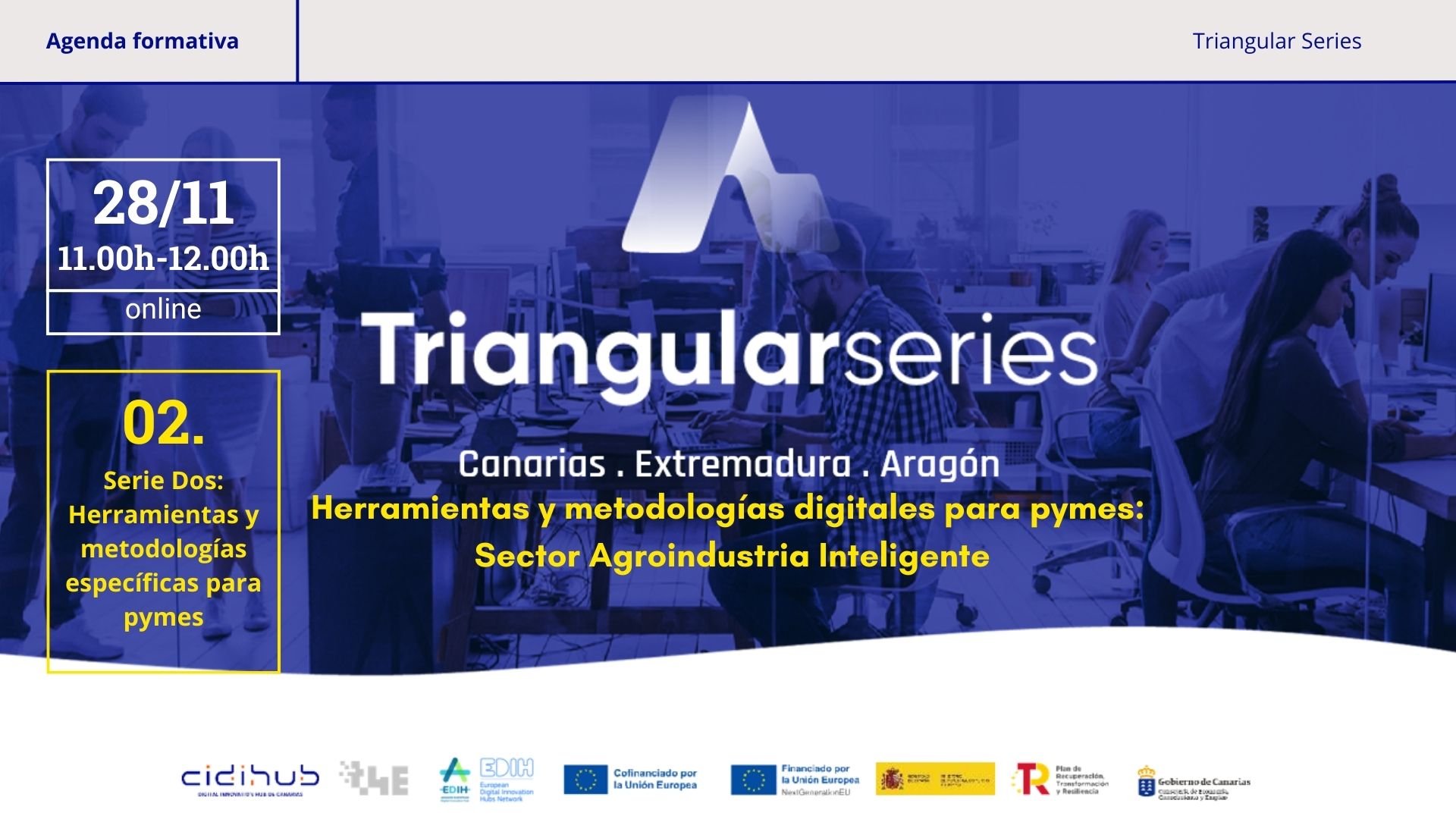 Triangular Series: Herramientas y metodologías digitales para PYMES, Sector Agroindustria