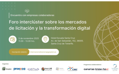 El Foro Interclúster impulsa la colaboración público-privada